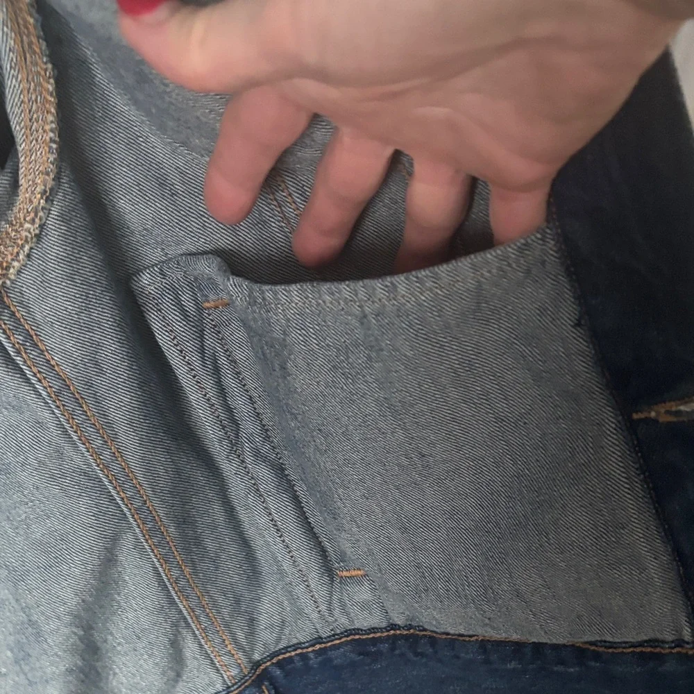 Ralph Lauren Blue Jean Jacket with Patches - Picture 7 of 11